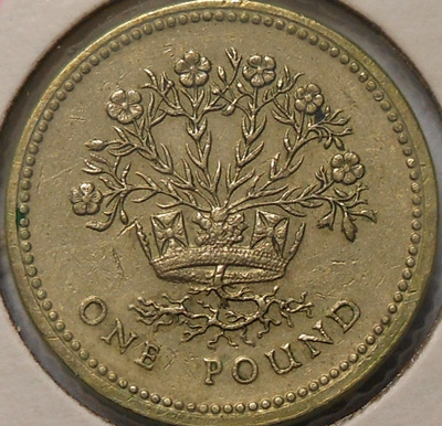 Britania. 1 pound 1986.