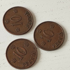 10 penniä 1924 3kpl - pikkukuva 1