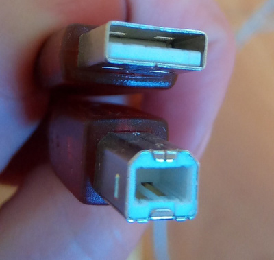 Tulostuskaapeli A-A / USB