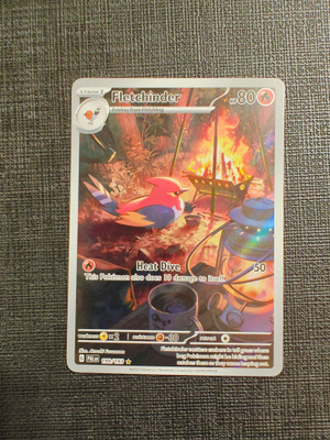 Fletchinder 199/193 Paldea Evolved Illustration Rare