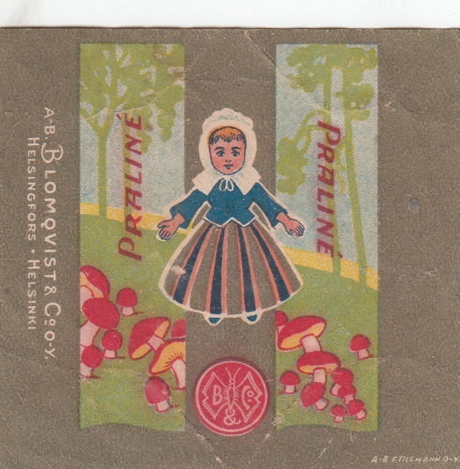Karamellipaperi  Praline     A/B Blomqvist &Co O/y A32