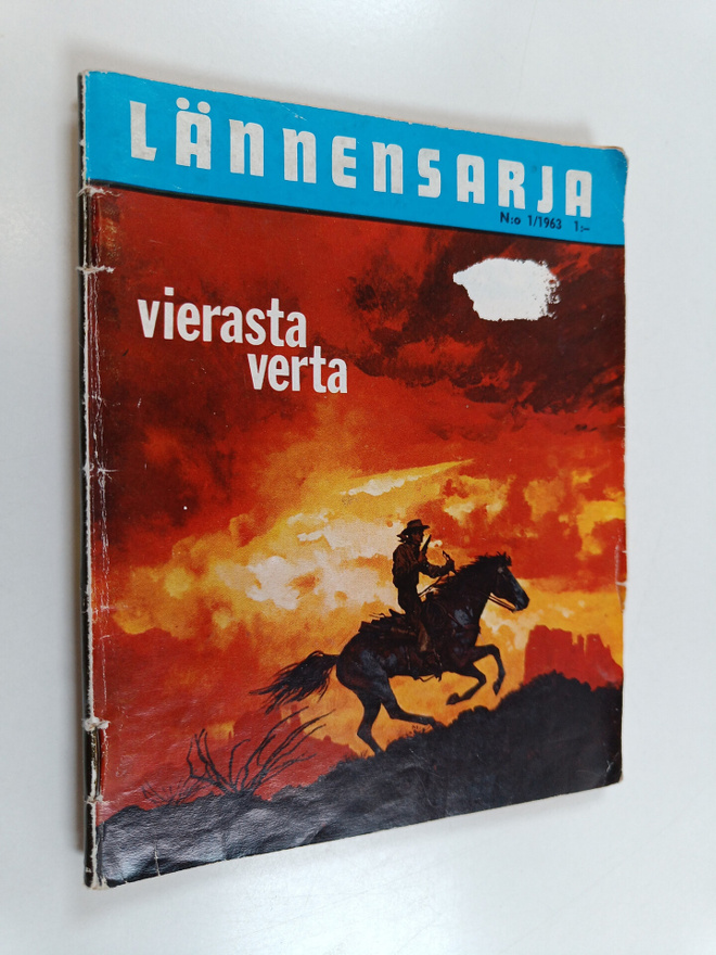 Lännensarja 1/1963 : Vierasta verta