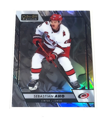 2023-24 OPC Platinum Liquid Metal #92 Sebastian Aho