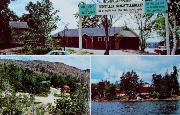 Canada Hannah Lake Lutheran Bible Camp Postikortti