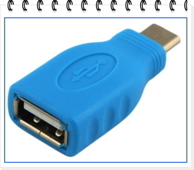 ADAPTERI - Kytke USB 2.0 laite USB C-type liittimeen #19032