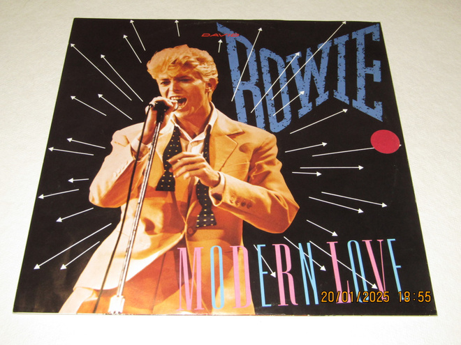 *12" SINGLE* DAVID BOWIE Modern Love / Modern Love (live)