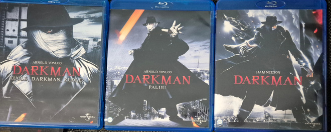 Darkman 1-3 trilogia -Blu-Ray
