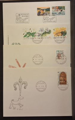 FDC 33 - 1983 4 kpl
