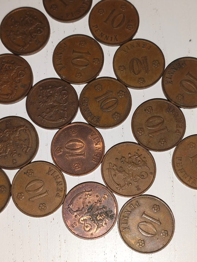 10 penniä 1938
