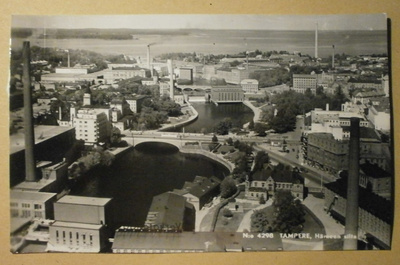 Tampere, Hämeen silta N:o 4298, Velj. Karhumäki, k. 1956