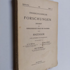 Finnisch-ugrische forschungen : Band XVII Heft 1-3 - pikkukuva 1