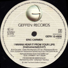 ERIC CARMEN::I WANNA HEAR IT FROM YOUR LIPS:VINYYLI MAXI 12" - pikkukuva 3