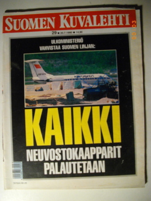 Suomen Kuvalehti Nro 29/1990 (27.1)