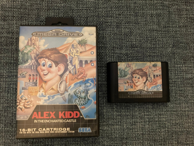 Sega Mega Drive: Alex Kidd In The Enchanted Castle (B)