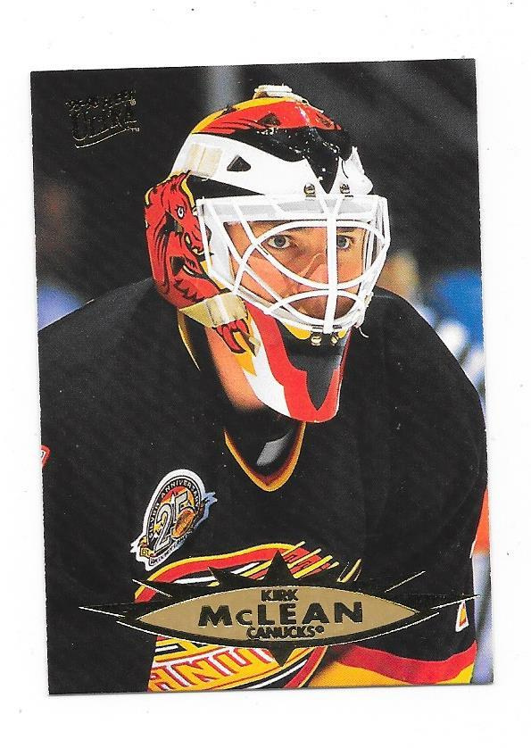 1995-96 Ultra #170 Kirk McLean Vancouver Canucks MV