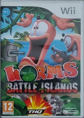 * Worms Battle Islands Wii / Wii U PAL Lue Kuvaus