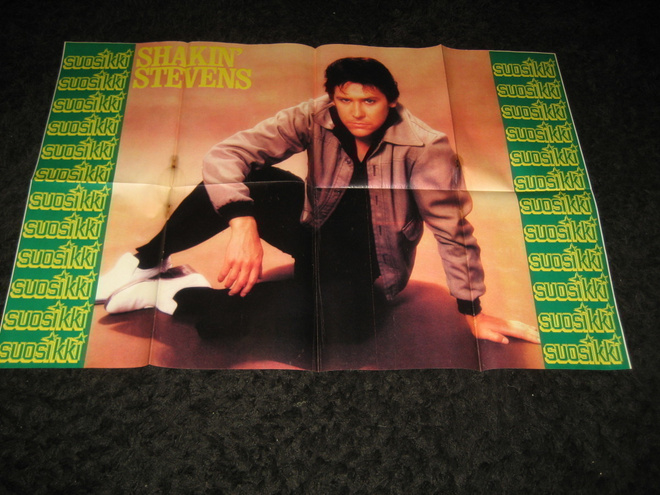 Shakin' Stevens juliste ja keräilykuva 