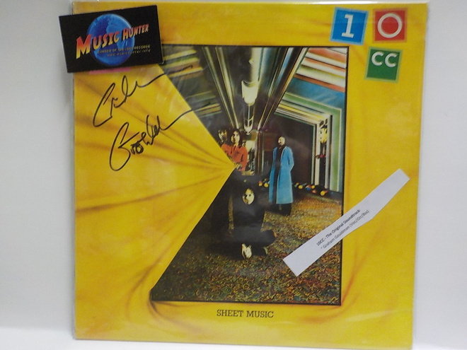 10CC - SHEET MUSIC  graham gouldman nimmari EX+/ EX+ LP