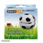 basicXL Jalkapallo USB 2.0 hubi, 4x A naaras porttia *UUSI* - pikkukuva 5