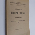 Studier i nordisk filologi 33. och 34. banden - pikkukuva 1