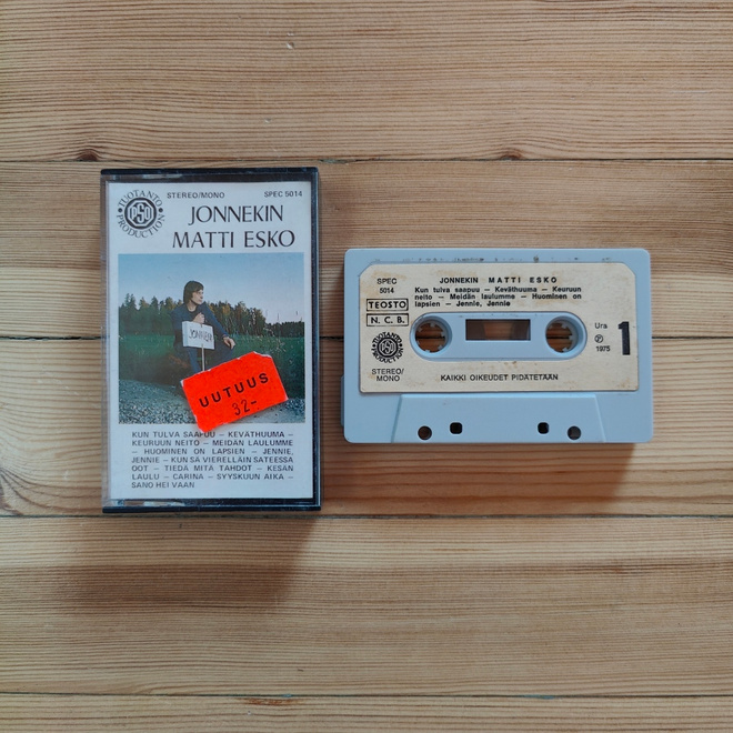 Matti Esko - Jonnekin c-kasetti