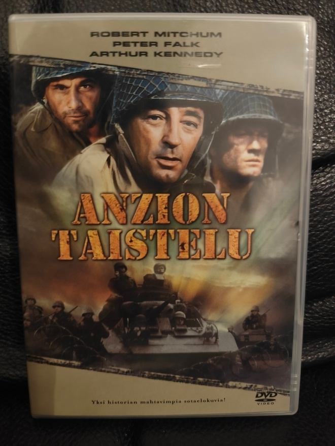 Anzion taistelu - Anzio (1968) DVD Suomijulkaisu