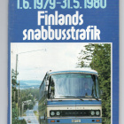 SUOMEN pikalinjaliikenne 1.6.1979-31.5.1980 Aikataulut - pikkukuva 1