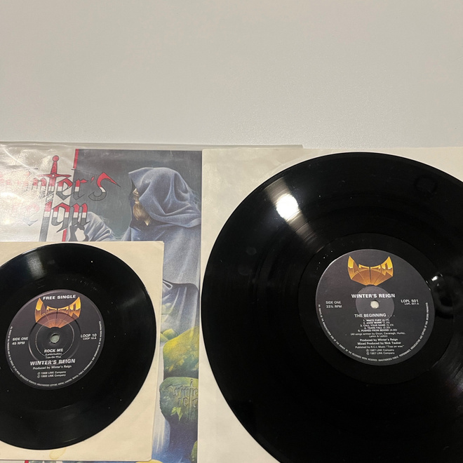 Winter’s Reign - The Beginning Mega Rare 12” ja 7” nwobhm