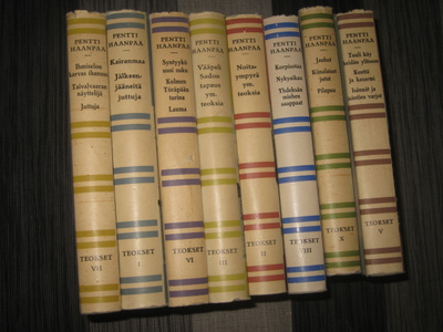 Pentti Haanpää :  Teokset  1 - 10