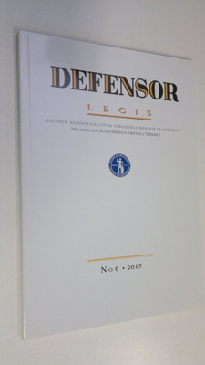Defensor legis n:o 6/2015