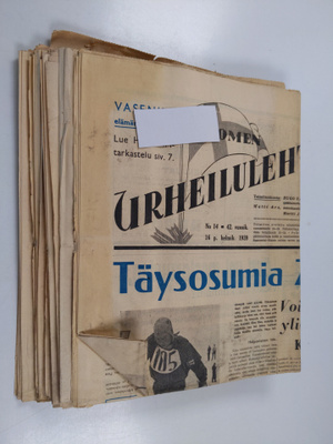 Suomen urheilulehti 1939 No 1-15