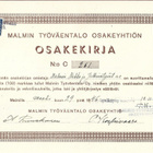 OKK 1946 Malmin Työväentalo Oy Malmi - pikkukuva 1