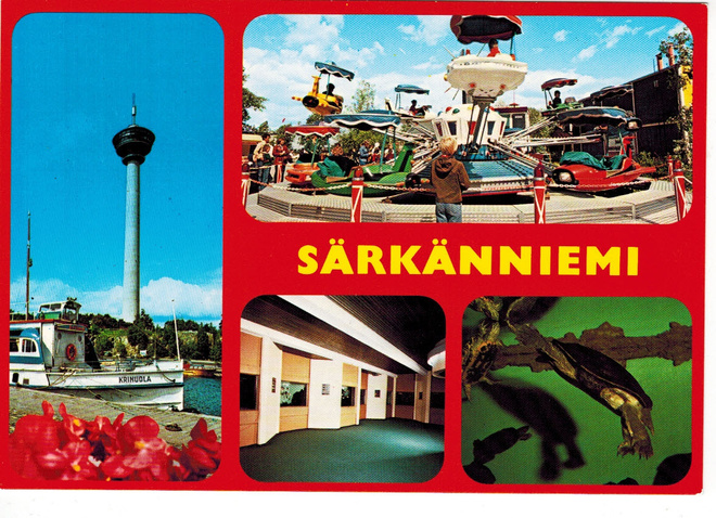 Särkänniemi Tampere - Postikortti
