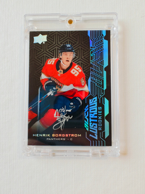 Henrik Borgström - 18-19 UD Black Lustrous Rookies Auto