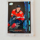 Henrik Borgström - 18-19 UD Black Lustrous Rookies Auto - pikkukuva 1