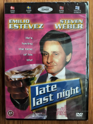 Emilio Estevez: Late Last Night (1999, UUSI DVD)