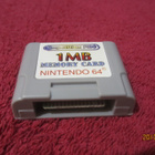 N64 - 1 MB Memory Card (tarvike muistikortti) - pikkukuva 3
