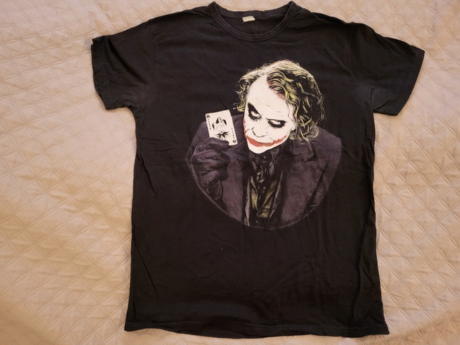 Heath Ledger Jokeri T-paita M-kokoa