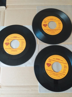 VIRVE VICKY ROSTI single setti 3x 7" 1976-1977