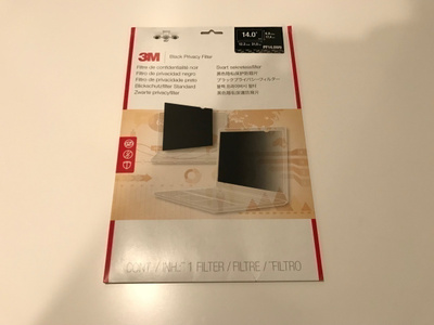 3M Black Privacy Filter PF14.0W9