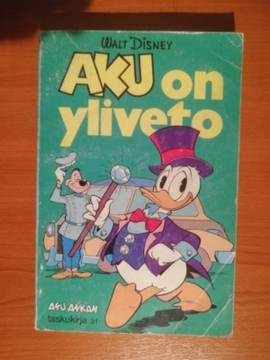 Aku Ankan Taskukirja 31 - Aku on yliveto