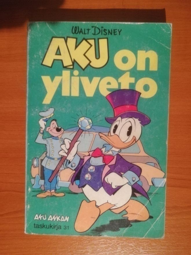 Aku Ankan Taskukirja 31 - Aku on yliveto