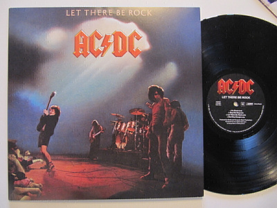 AC/DC  Let There Be Rock LP M- kuntoinen