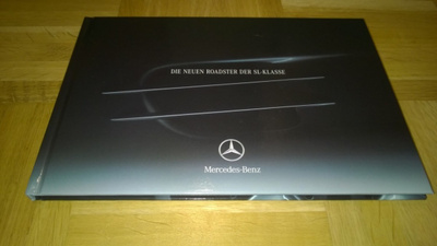 Esite Mercedes SL-sarja R230, SL 500 & SL 55 AMG 2001/2002