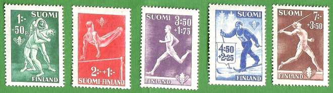 Urheilumerkki-sarja 1945**(Loo)