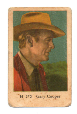 Purkkakuva H n:o 270 GARY COOPER