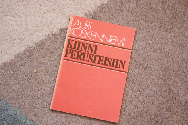 Lauri Koskenniemi Kiinni perusteisiin T1