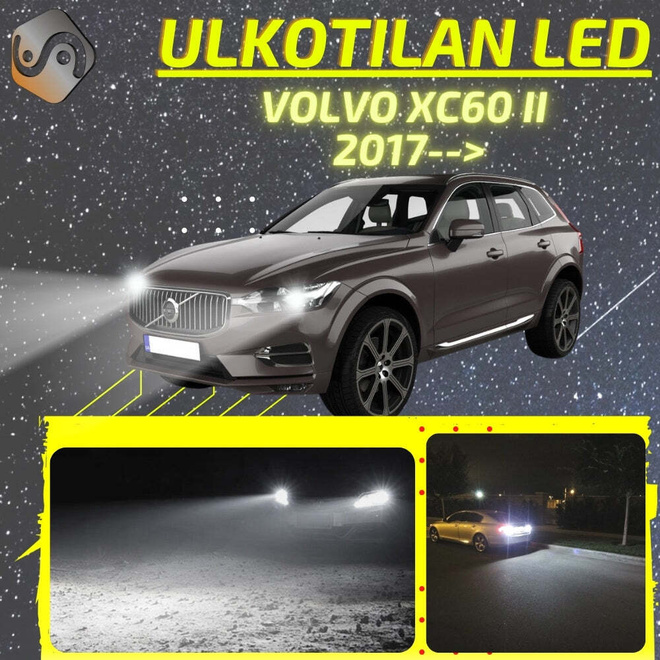 XC60 II 2017--> Ulkoiset LED -valot
