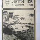 Siipimutteri - Sports Car Club of Helsinki -jäsenlehti 1 198 - pikkukuva 1