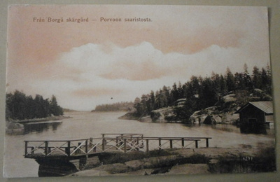 Porvoon saaristosta, Kuninkaan satama, p. 1909 -> Ruotsiin
